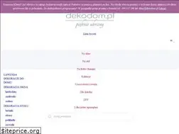 Sites similar to dekodom.pl