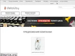 Sites similar to dekol.by