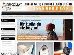 Sites similar to dekomat.com.tr