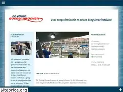 Sites similar to dekoningboegschroeven.nl