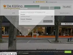 Sites similar to dekoningwoninginrichting.nl