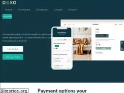 Sites similar to dekopay.com