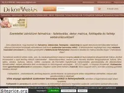 Sites similar to dekor-varazs.hu