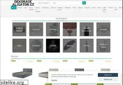 Sites similar to dekorace-aligator.cz