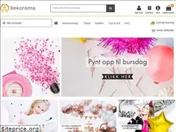 Sites similar to dekorama.no