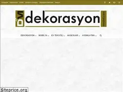 Sites similar to dekorasyonmodeli.com