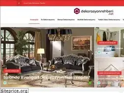 Sites similar to dekorasyonrehberi.net