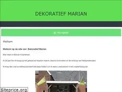 Sites similar to dekoratiefmarian.nl