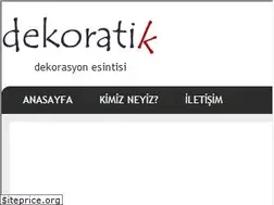 Sites similar to dekoratik.com
