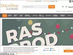 Sites similar to dekordom.rs