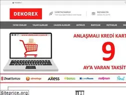 Sites similar to dekorex.com.tr