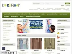 Sites similar to dekorhon.hu