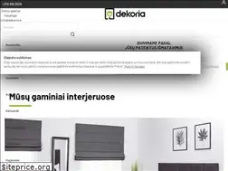 Sites similar to dekoria.lt