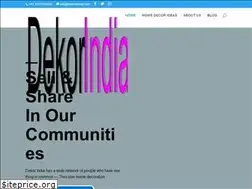 Sites similar to dekorindia.com
