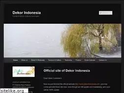 Sites similar to dekorindonesia.wordpress.com