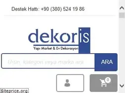 Sites similar to dekoris.com.tr