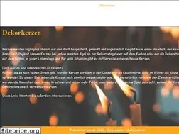 Sites similar to dekorkerzen.de