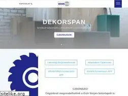 Sites similar to dekorspan.hu
