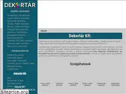 Sites similar to dekortar.hu