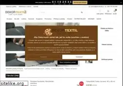 Sites similar to dekortextil.cz