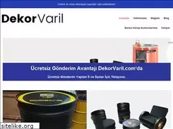 Sites similar to dekorvaril.com