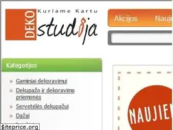 Sites similar to dekostudija.lt