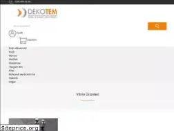 Sites similar to dekotem.com.tr