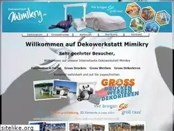 Sites similar to dekowerkstatt-mimikry.de