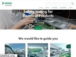 Sites similar to dekra-product-safety.com