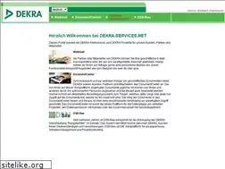 Sites similar to dekra-services.net