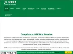 Sites similar to dekracertification.co.za