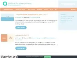 Sites similar to dekrachtvancontent.nl