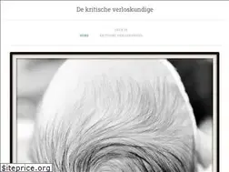 Sites similar to dekritischeverloskundige.wordpress.com