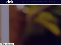 Sites similar to dektech.com.au