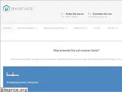 Sites similar to dekubitus.de