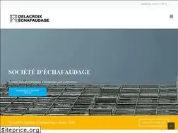 Sites similar to delacroix-echafaudage.fr