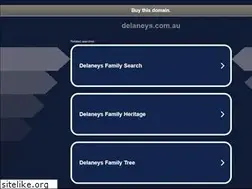 Sites similar to delaneys.com.au