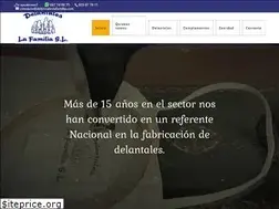 Sites similar to delantaleslafamilia.com