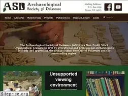 Sites similar to delawarearchaeology.org