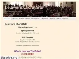Sites similar to delawarechoralarts.org