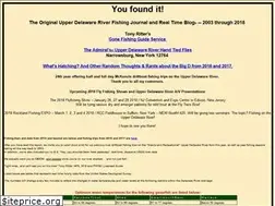 Sites similar to delawareriverfishing.com