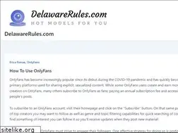 Sites similar to delawarerules.com