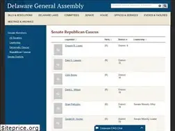 Sites similar to delawaresenate.com
