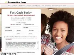 Sites similar to delawaretitleloansinc.com