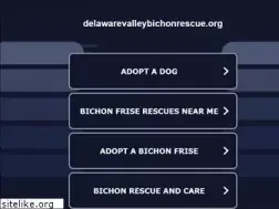 Sites similar to delawarevalleybichonrescue.org