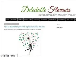 Sites similar to delectableflavours.com