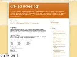 Sites similar to delednotespdf.blogspot.com