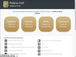 Sites similar to delegaciavirtual.sc.gov.br