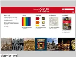 Sites similar to deleidsecanon.nl