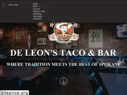 Sites similar to deleonstacoandbar.com